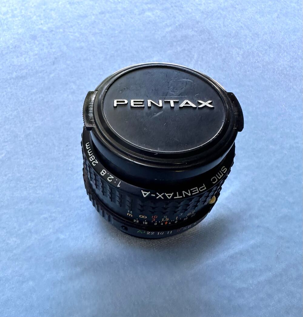 SMC Pentax-A 28mm f/2.8 Wide Angle Manual Focus Lens K Mount Prime f2.8